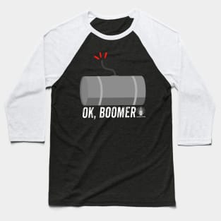 OK Boomer Baseball T-Shirt